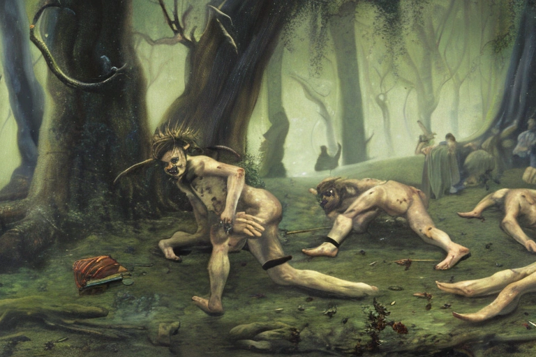 Aftermath of a Faun Attack
